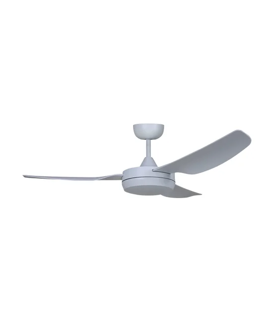 122cm DC Fan with Light in White