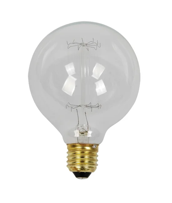 25W ES Clear Decorator G95 Globe