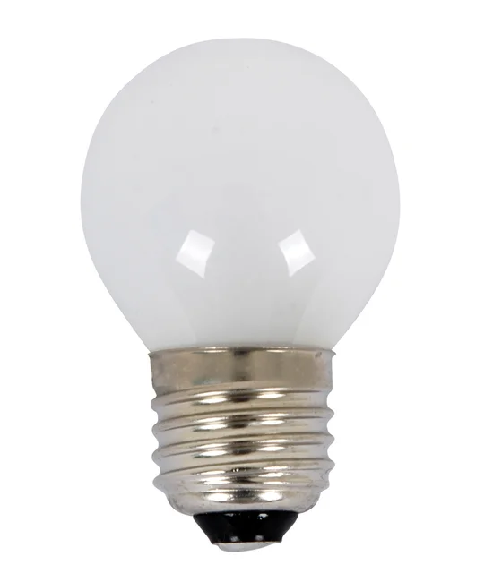 20W Frost Halogen ES Fancy Round Globe