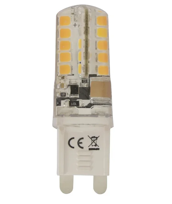 2.5W G9 Globe in Warm White