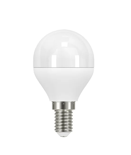 5.6W Lustre LED Frosted SES Dimmable Fancy Round Globe in Warm White