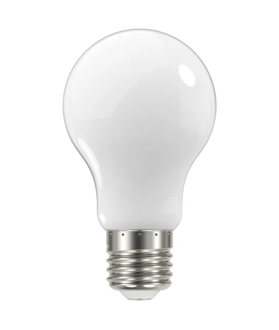 7.6W Glass Opal Dimmable LED GLS ES Globe in Warm White