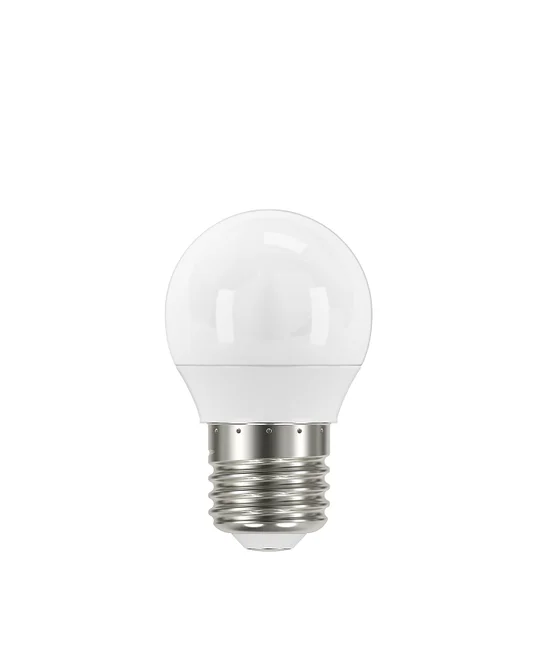 3 Pack 3.1W Opal LED Fancy ES Globe in Warm White