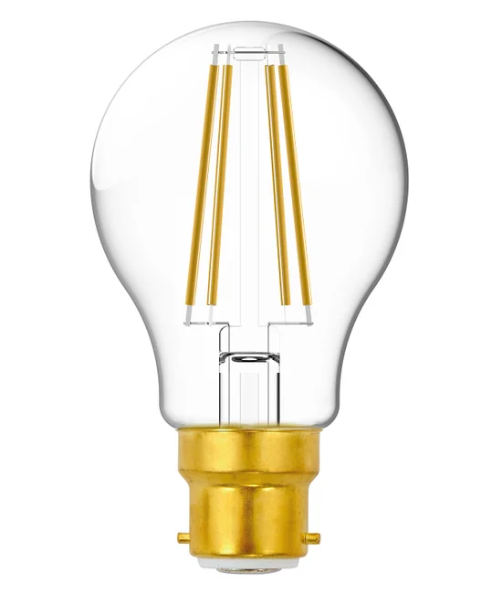 7W Heritage LED GLS BC Globe in Warm White