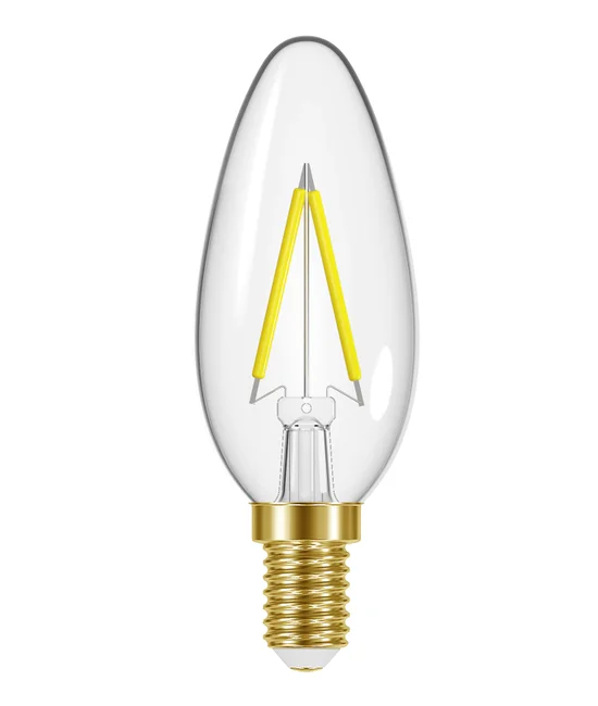 2.7W Heritage LED Candle SES Globe in Cool White