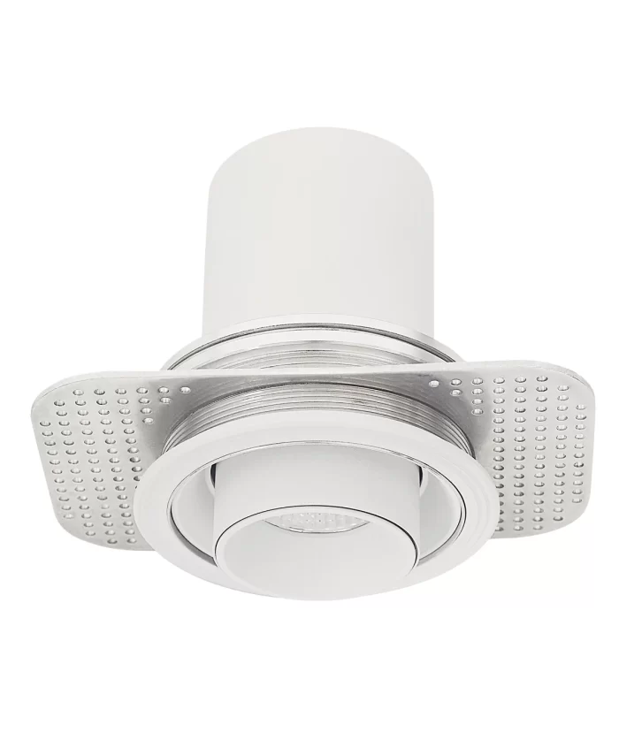 Click COB White Trim LED Spotlight in Cool White