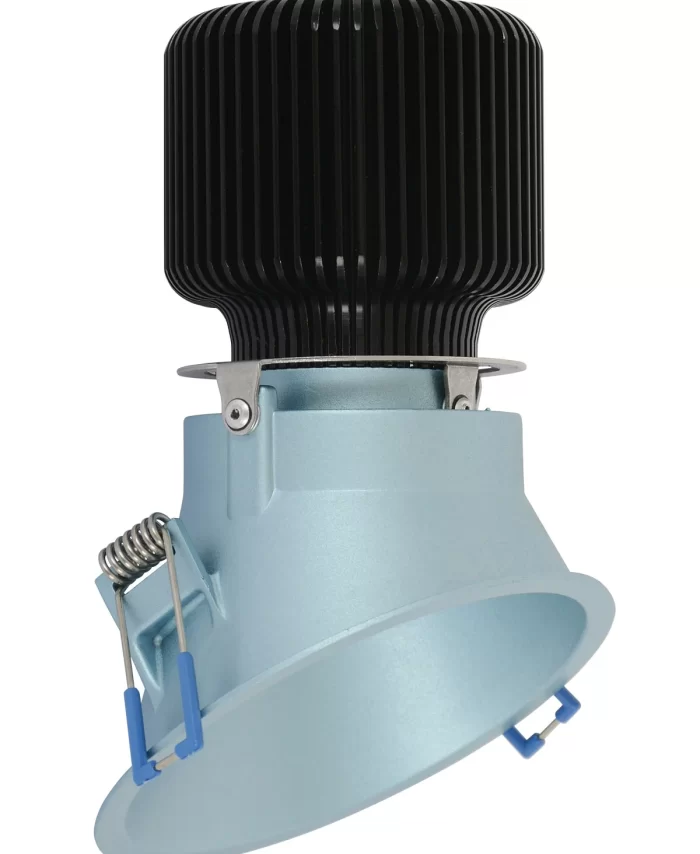 Accent Minitrim Wall Washer LED Dimmable Blue Downlight in Warm White