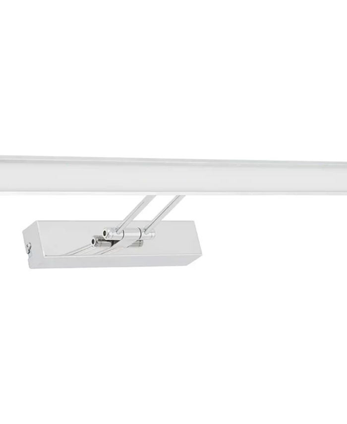 600mm Dimmable Adjustable LED Wall Bracket in Chrome