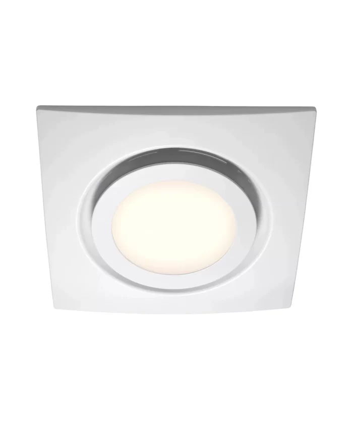 White Exhaust fan with LED Light