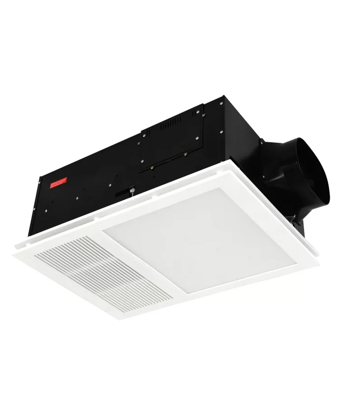 4-in-1 Bathroom Heater with Cool Air Fan, Exhaust Fan and LED Light in White