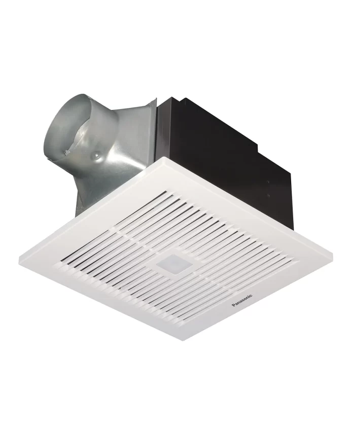 24 Hour DC Exhaust Fan in White with Sensor