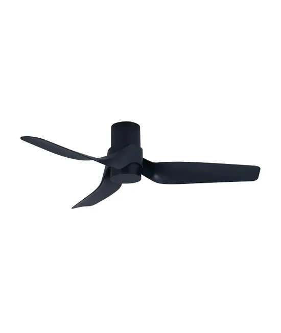132cm DC Fan with Light in Black
