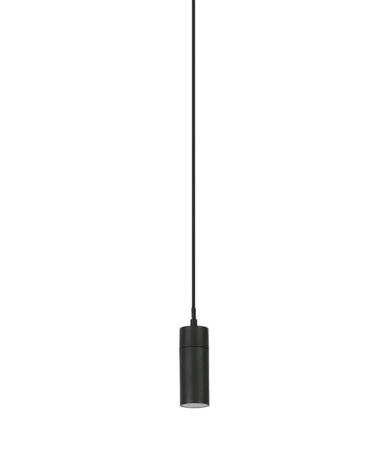 1 Light 12V Pendant in Black
