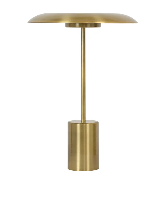 LED Table Lamp with USB Port in Aged Bronze