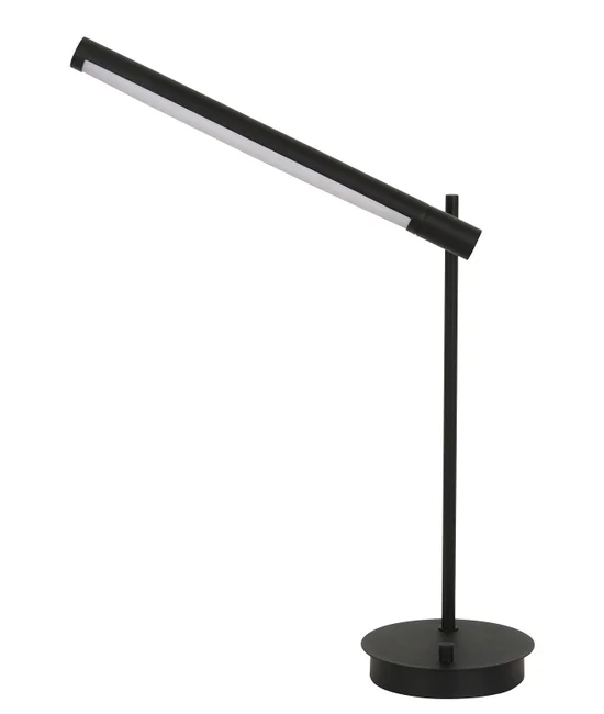 LED Dimmable Table Lamp in Black With USB Port