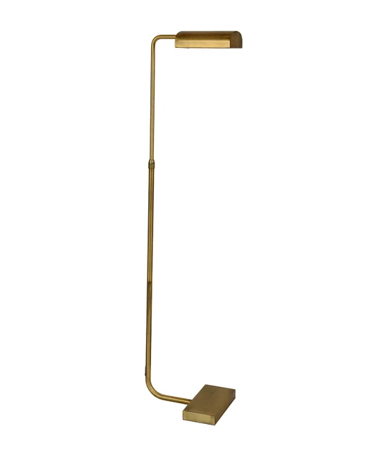 Day Night Sleep LED Floor Lamp in Aged Bronze
