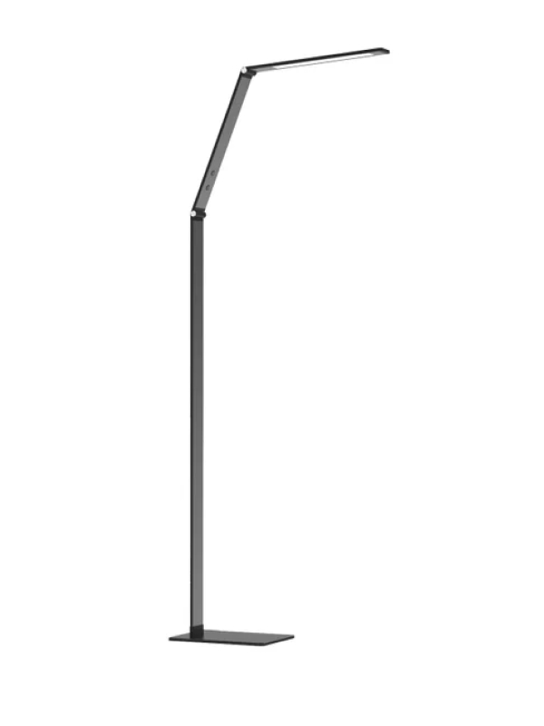 LED Black Dimmable Colourshift Floor Lamp