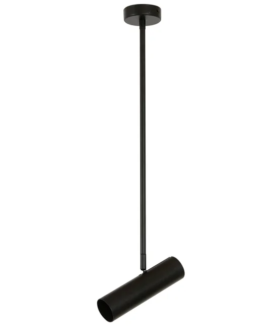 1-Light Pendant in Black
