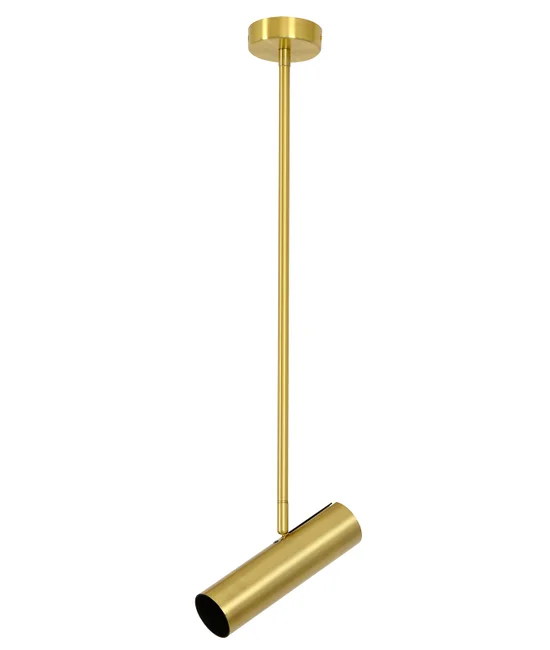 1-Light Pendant in Brass