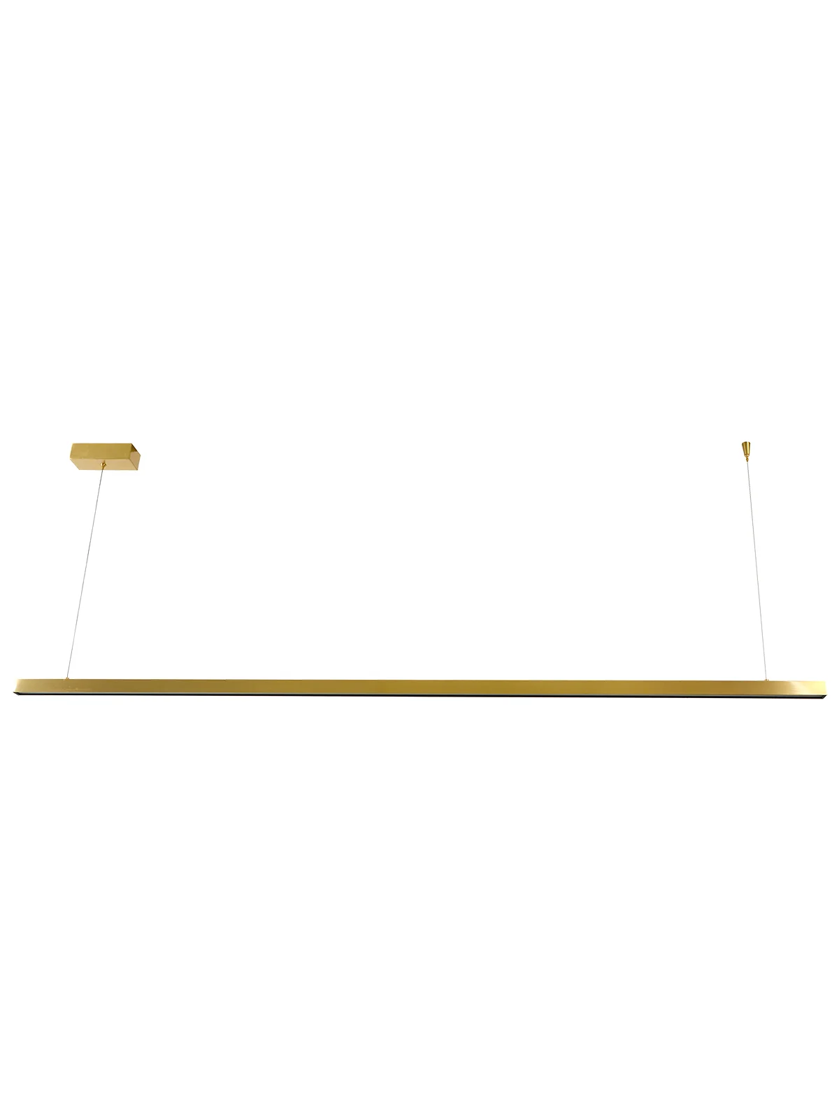 1800mm LED Pendant in Brass