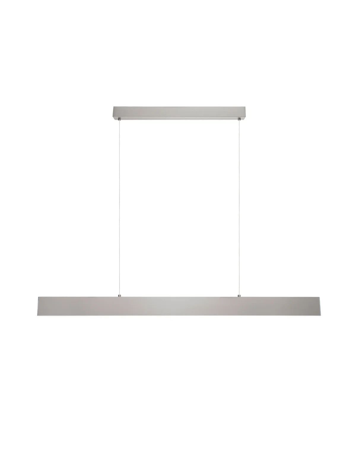 1200mm LED Up/Down Pendant in Brushed Chrome