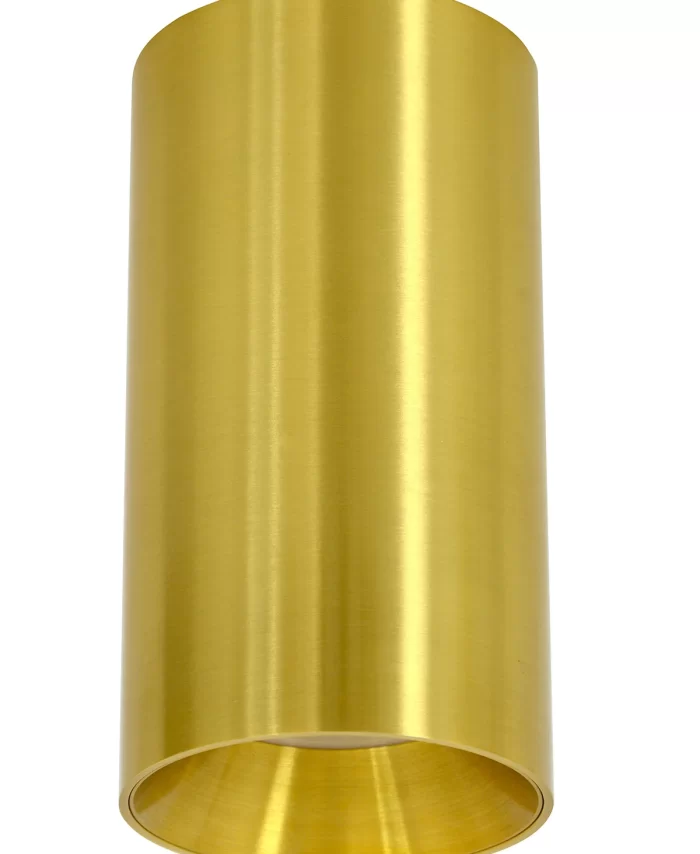 LED 150mm Surface Mounted Downlight in Brass