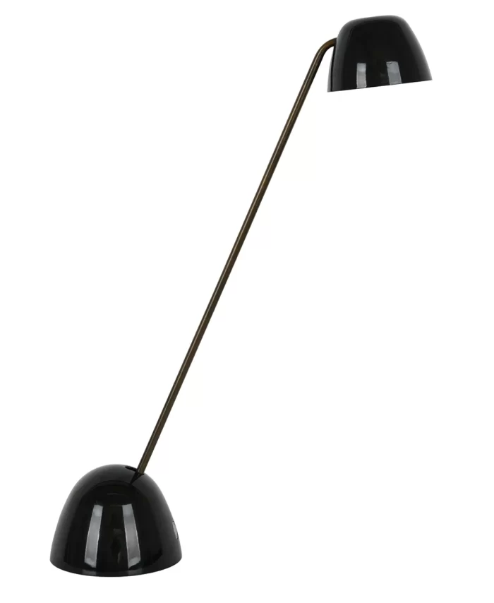 LED Day Night Sleep+ Task Lamp in Black with Bronze Finish