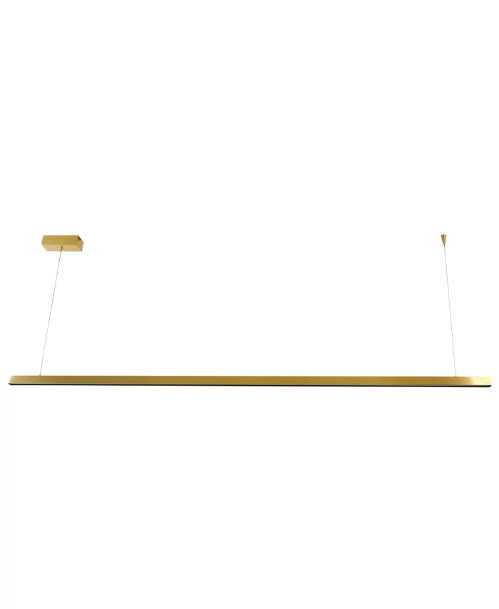 1800mm LED Pendant in Brass
